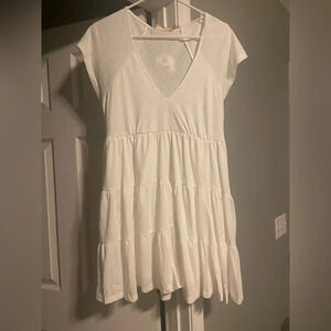 Altar’d State Babydoll style white dress
